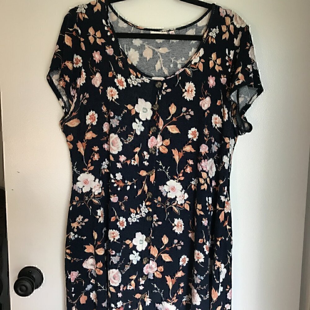 XXL So Floral Mini Dress